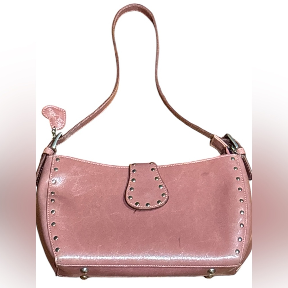 RINA RICH Studded Pink Bag!! - Picture 3 of 6